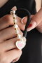 Heliophilia Silver Collar con Colgante de Corazón Multicolor KL-0881